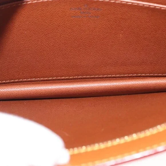 LOUIS VUITTON Epi Pochette Homme Bag Brown Zipangu Gold - Picture 12 of 16